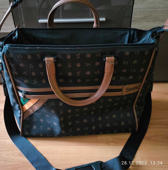 Torba podróżna STRATIC - 40 x 30 x 24 - w stylu VINTAGE