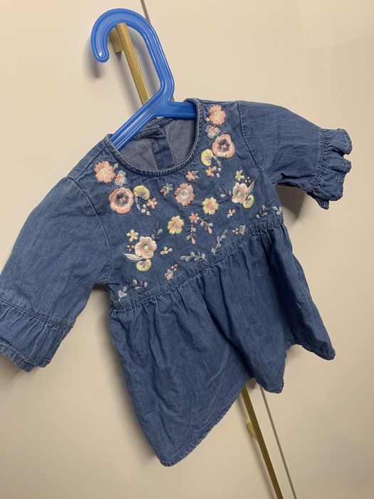 Sukienka jeansowa rozmiar 74/80