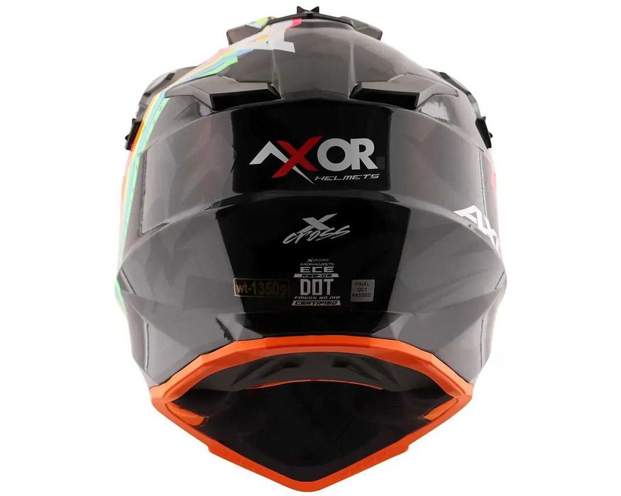 Мотошолом AXOR X-CROSS X2 Ендуро Шлем Шолом Новий М розмір