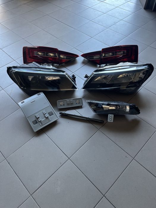 Фари, стопи, противотуманки Skoda Superb 3