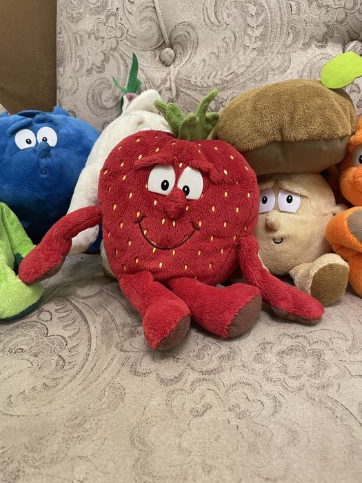 Мʼякі іграшки овочі та фрукти Goodness Gang