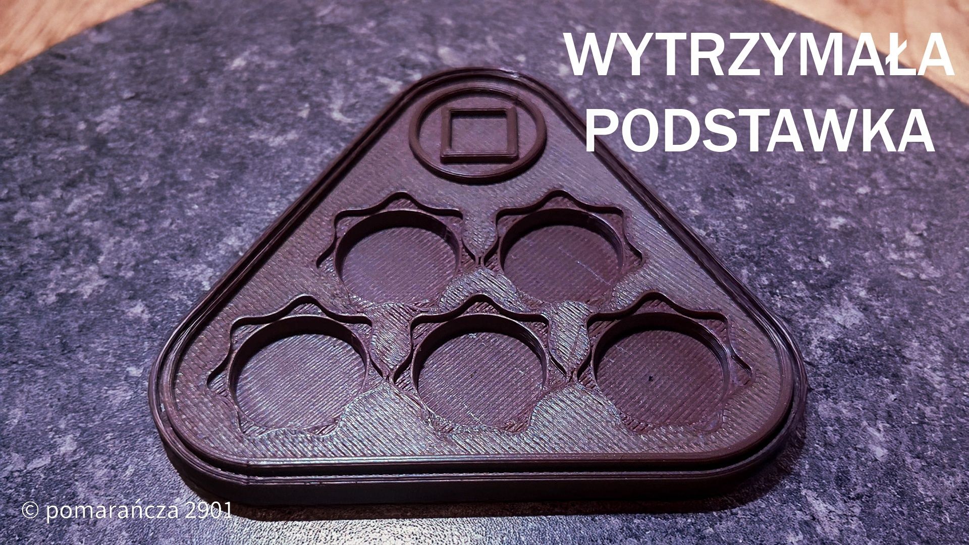 Gonggi z Drukarki 3D – Każdy Inny | Unikalny Kolor Tęczy | 5g Sztuka