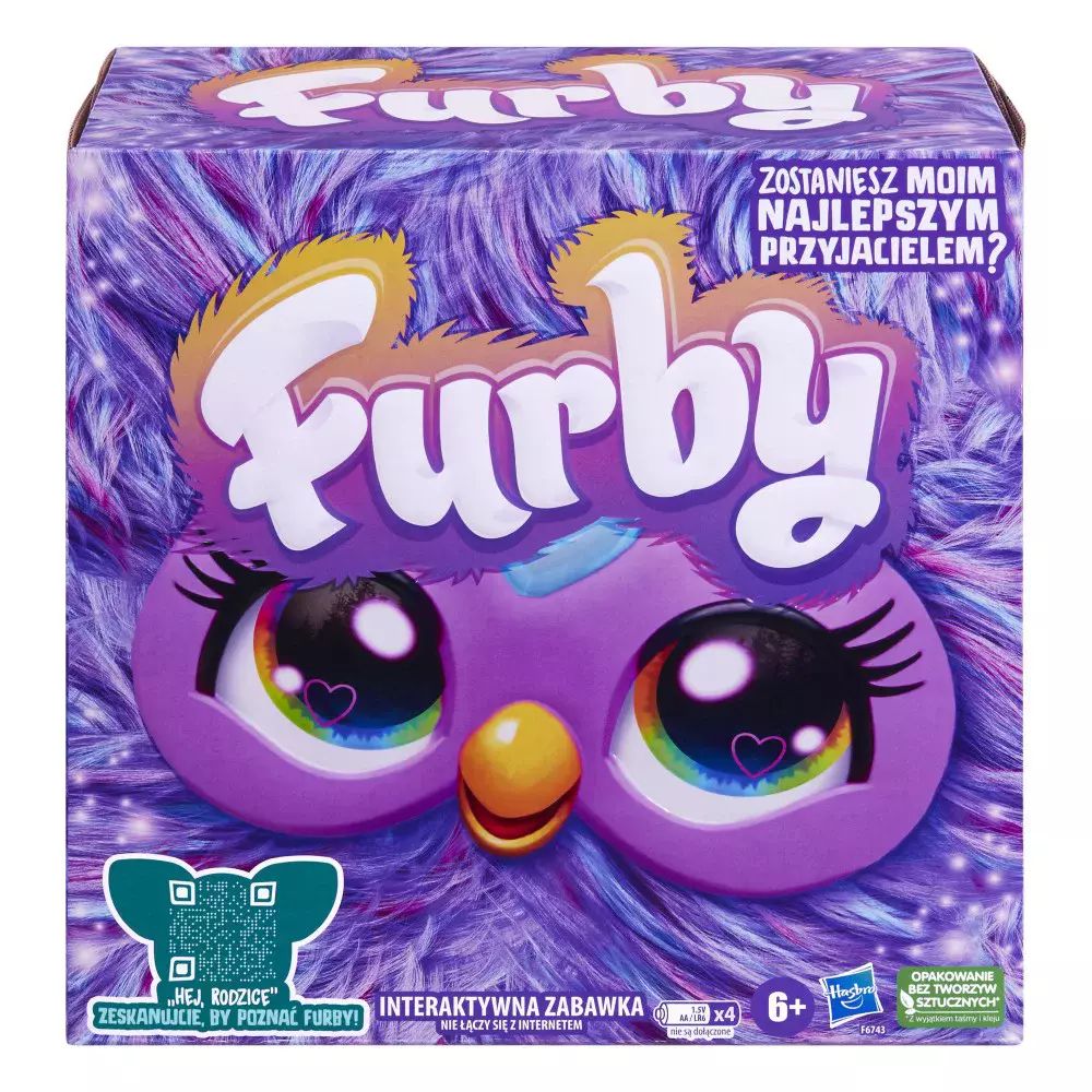 Furby 2.0. Interaktywna maskotka, fioletowa