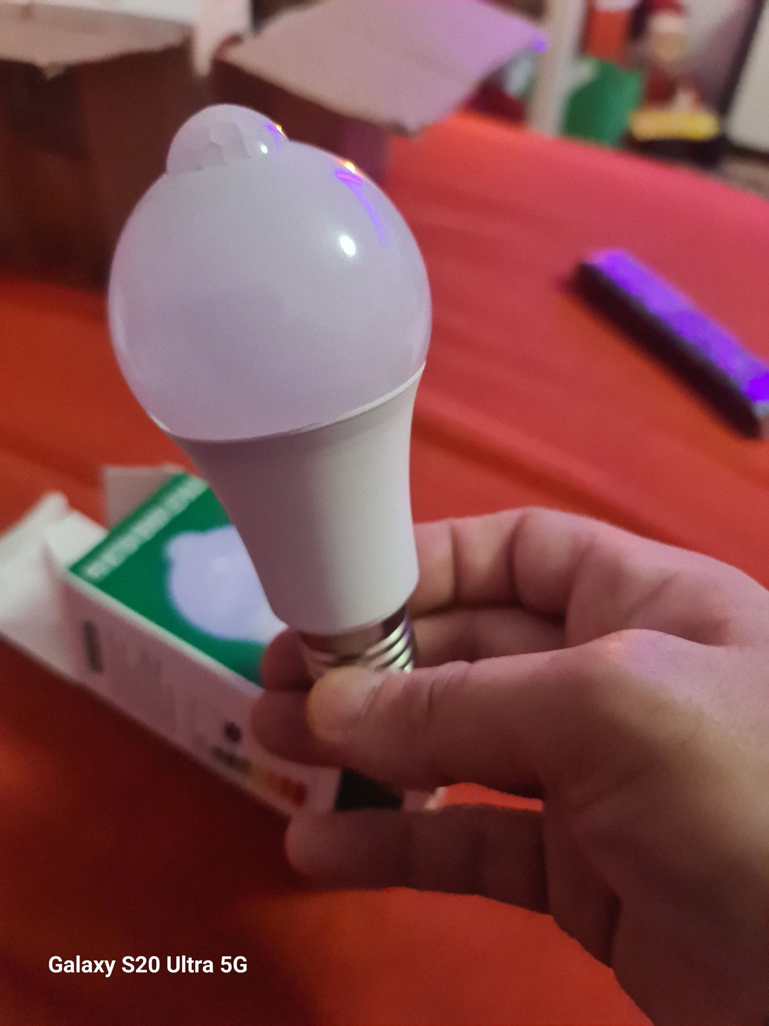 LUZ com Sensor de movimento, Branca