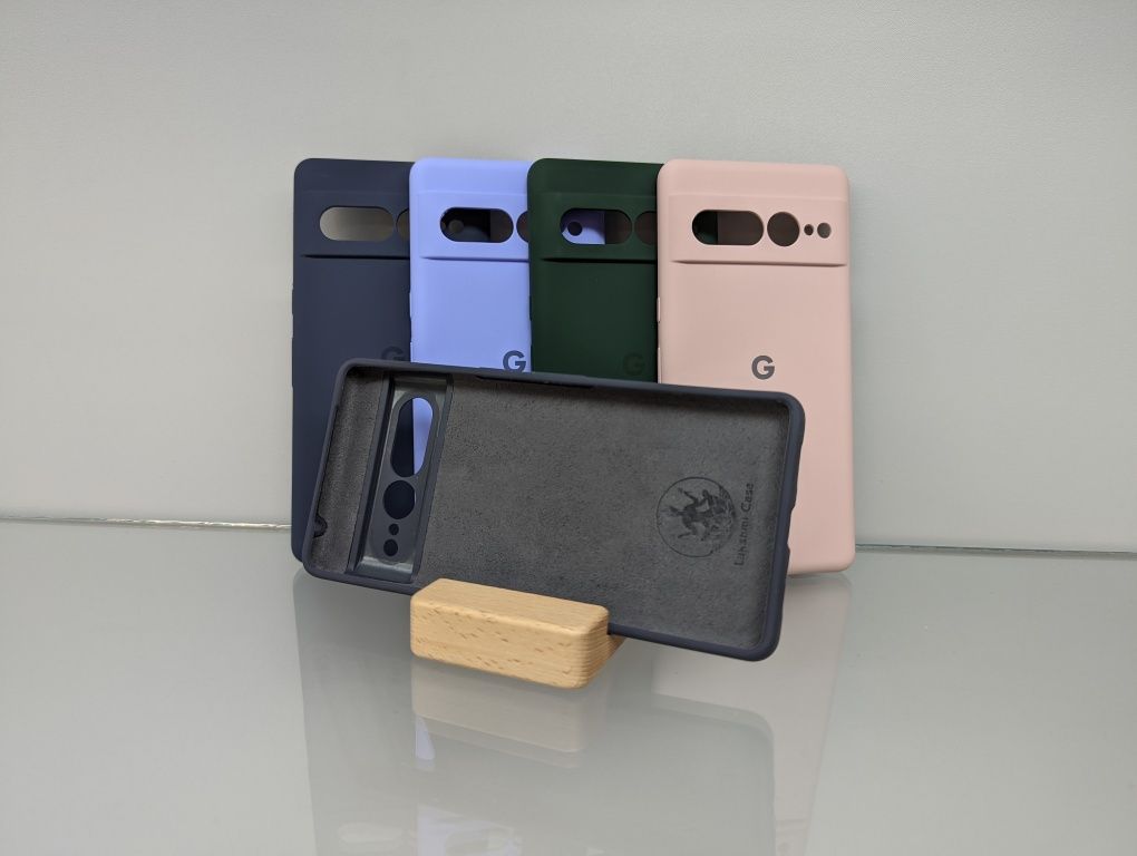 Google Pixel 7 Pro Противоударный чехол з логотипом софт тач Чохол