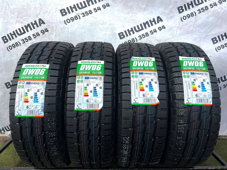 Шини 225/65 R 16C Doublestar Winterking DW06. Зима. Нові колеса склад.