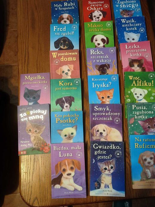 Kolekcja książek Holly Webb - 20 sztuk