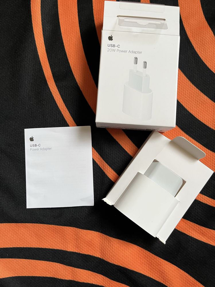 Оригінальна Зарядка iPhone, айфон, Блок USB-C 20W ОЕМ, Швидка зарядка