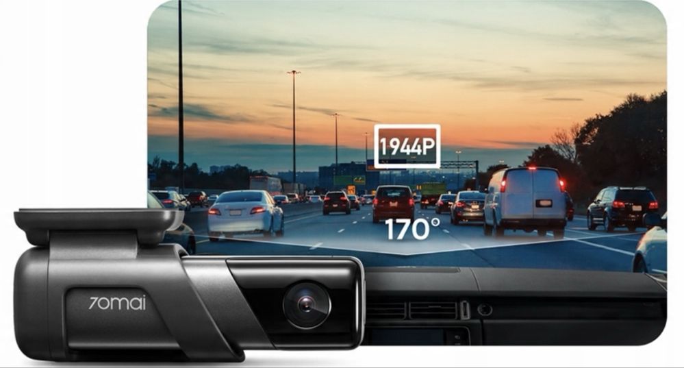70mai M500 Kamera samochodowa WIDEOREJESTRATOR z pamięcią 64GB