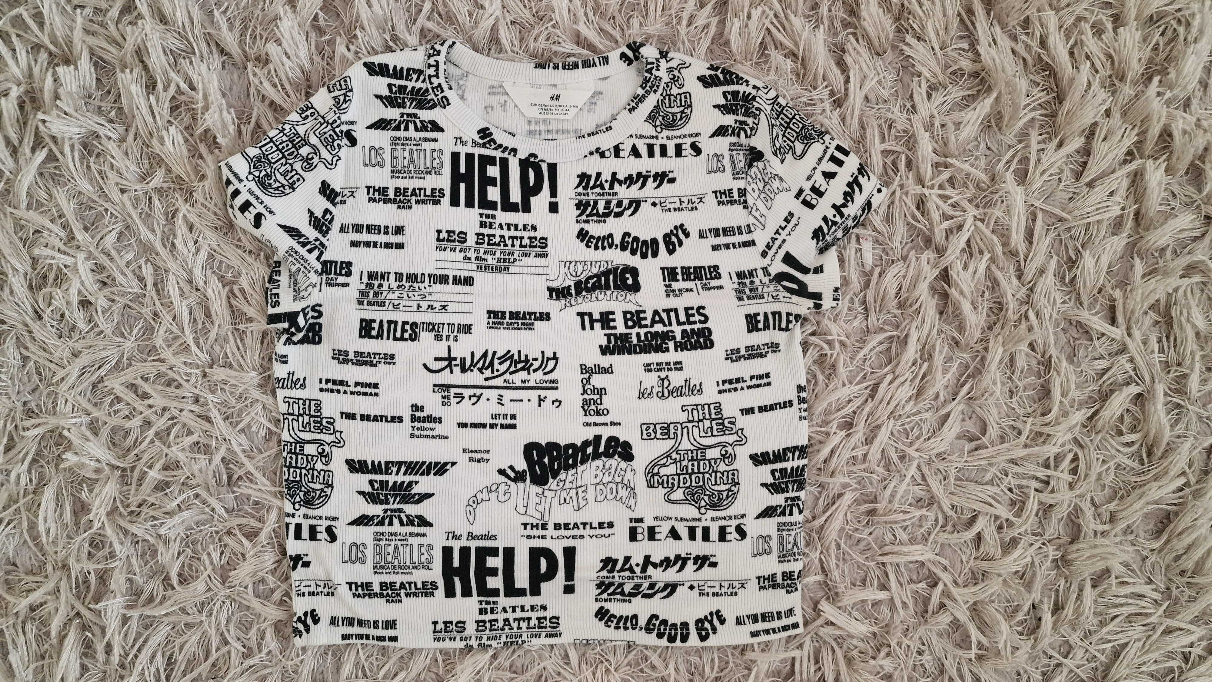 bluzka t-shirt h&m rozmiar 158 / 164 cm