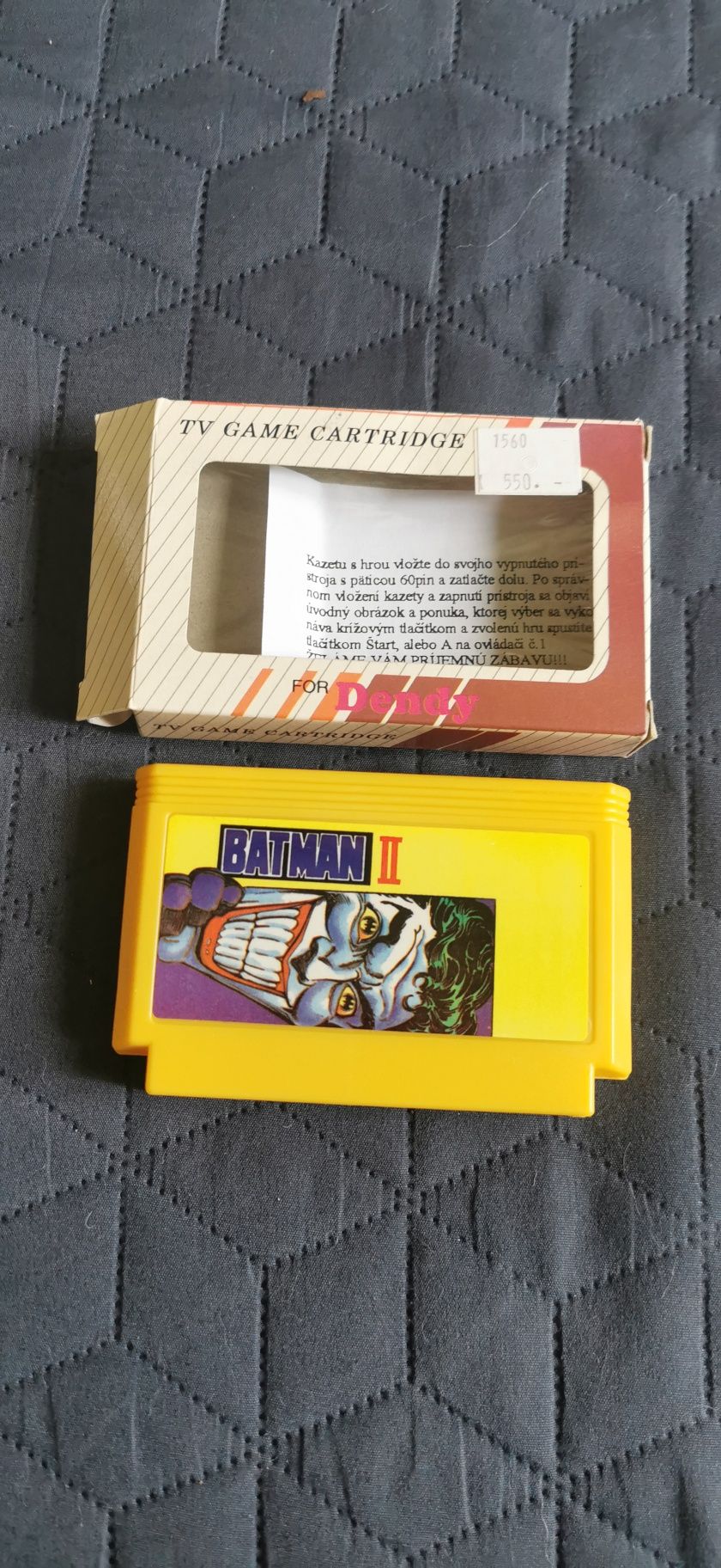 Batman 2  Return of the Jokergra pegasus unikat  famicom