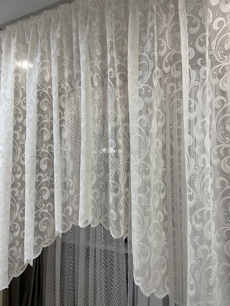 Тюль арка 3м х 1,75м жаккардова