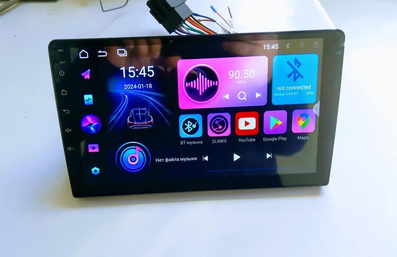 Автомагнитола Android 13 Qled 9 10 дюйм пам'ять 3/32gb.8ядер, +CarPlay