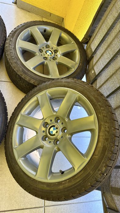 Koła opony alufelgi BMW 5x120 225/45/17 Zimowe dot 2622