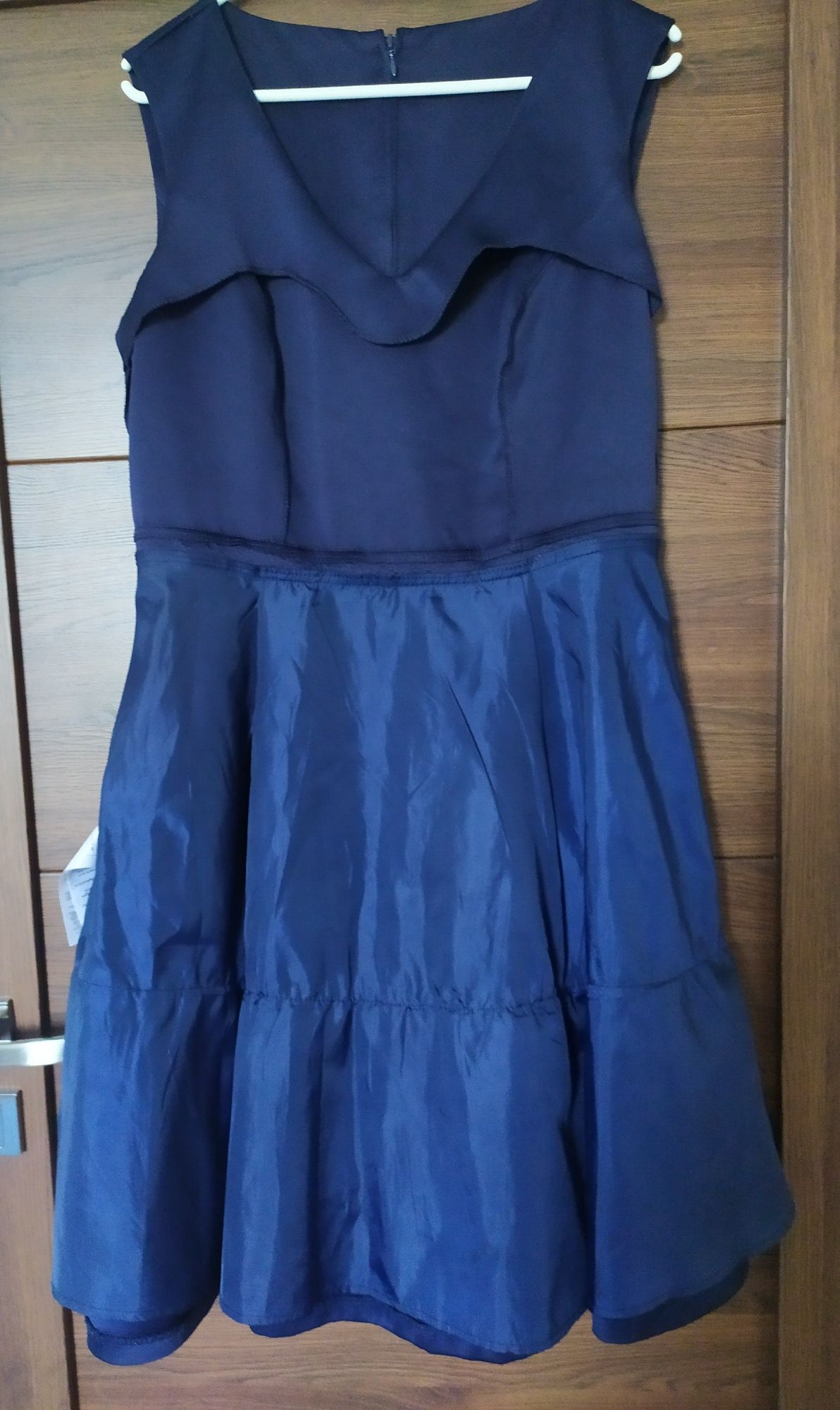 Elegancka granatowa sukienka  r.40/42 Orsay