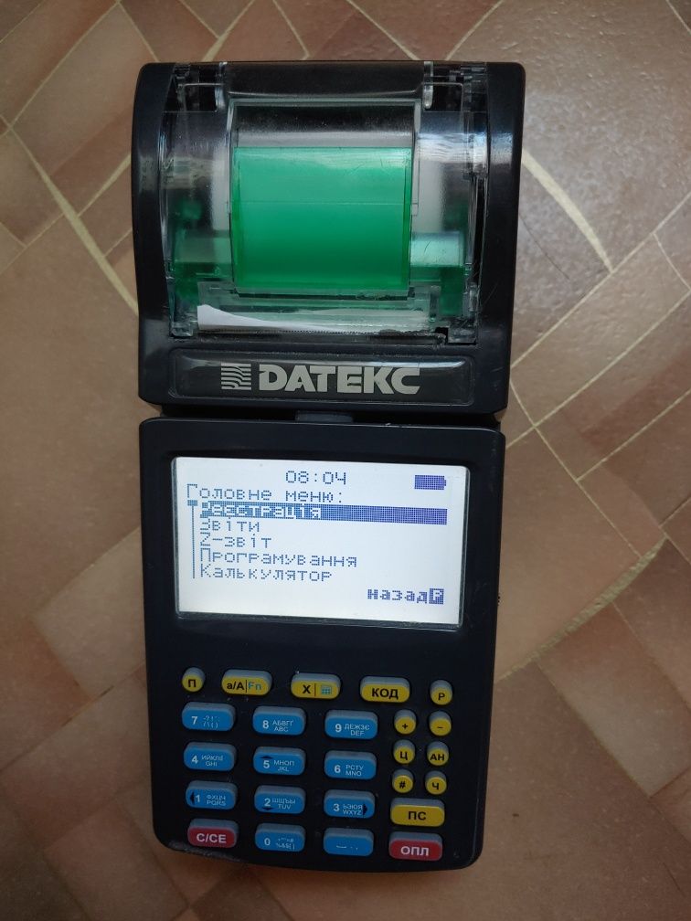 Продам контрольно-кассовый  аппарат Datecs MP-01.
