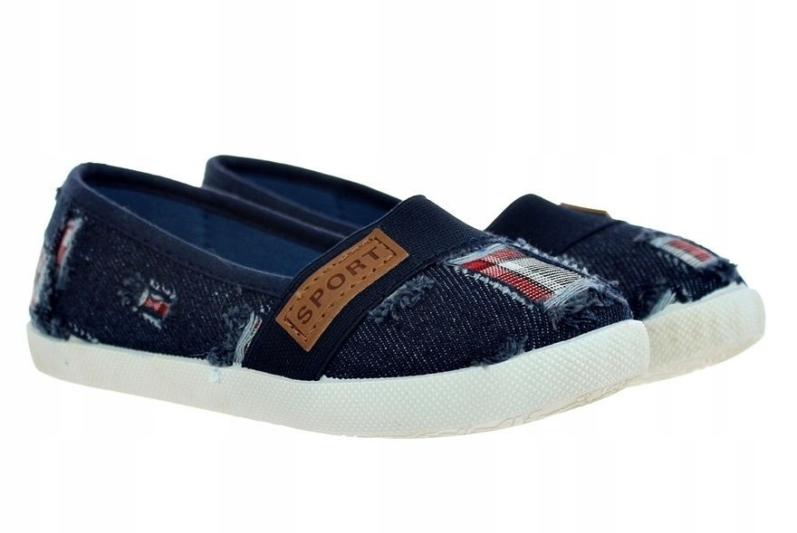 Tenisówki Buty Dziecięce Jeansowe Casual 5727 Rozmiar: 27