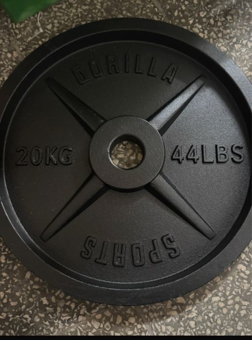 obciążenie gorilla 20kg nowe 50mm