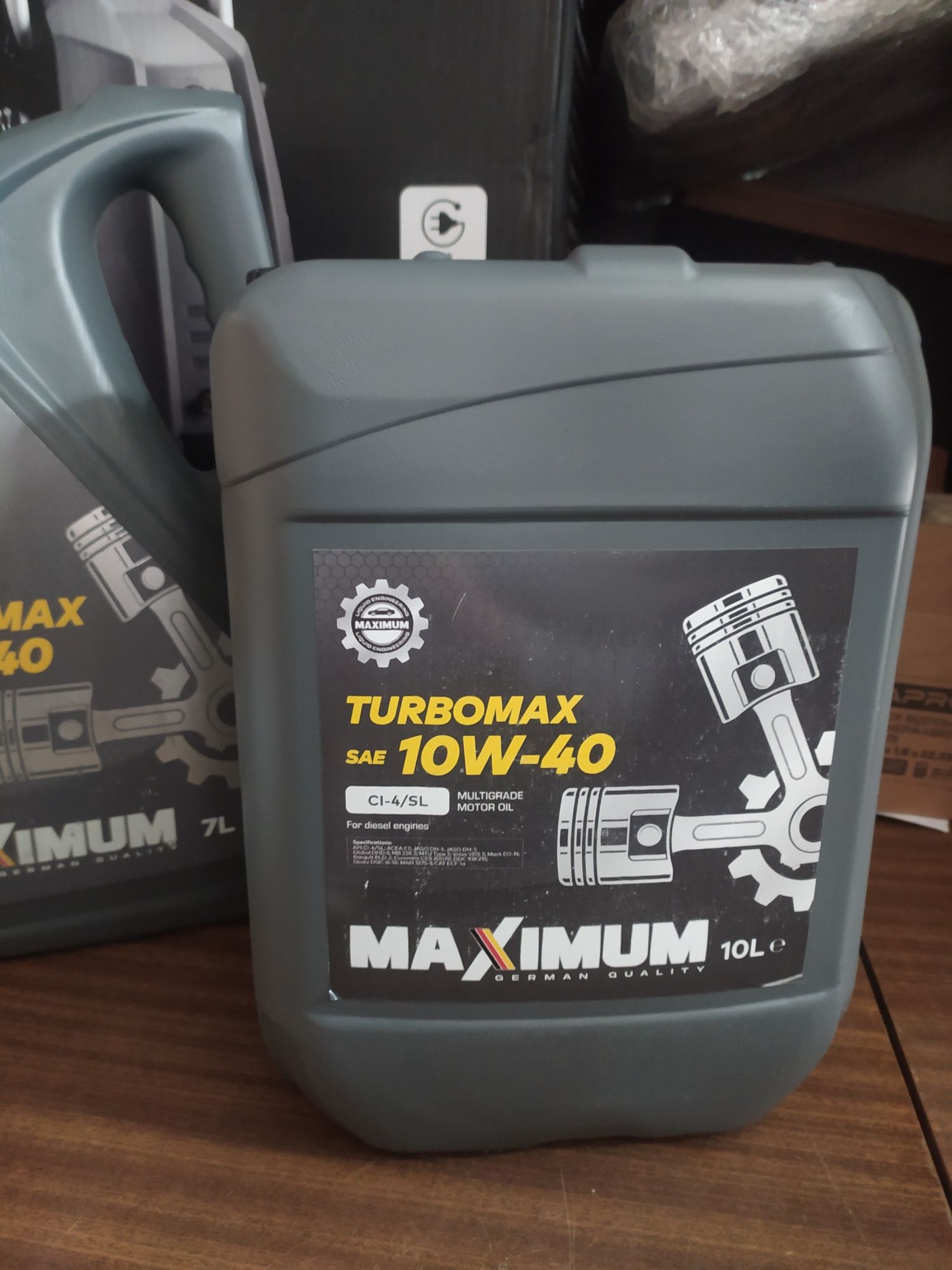 MAXIMUM Turbo-Max 10W40 CI-4/SL 7л/10л (Азербайджан)