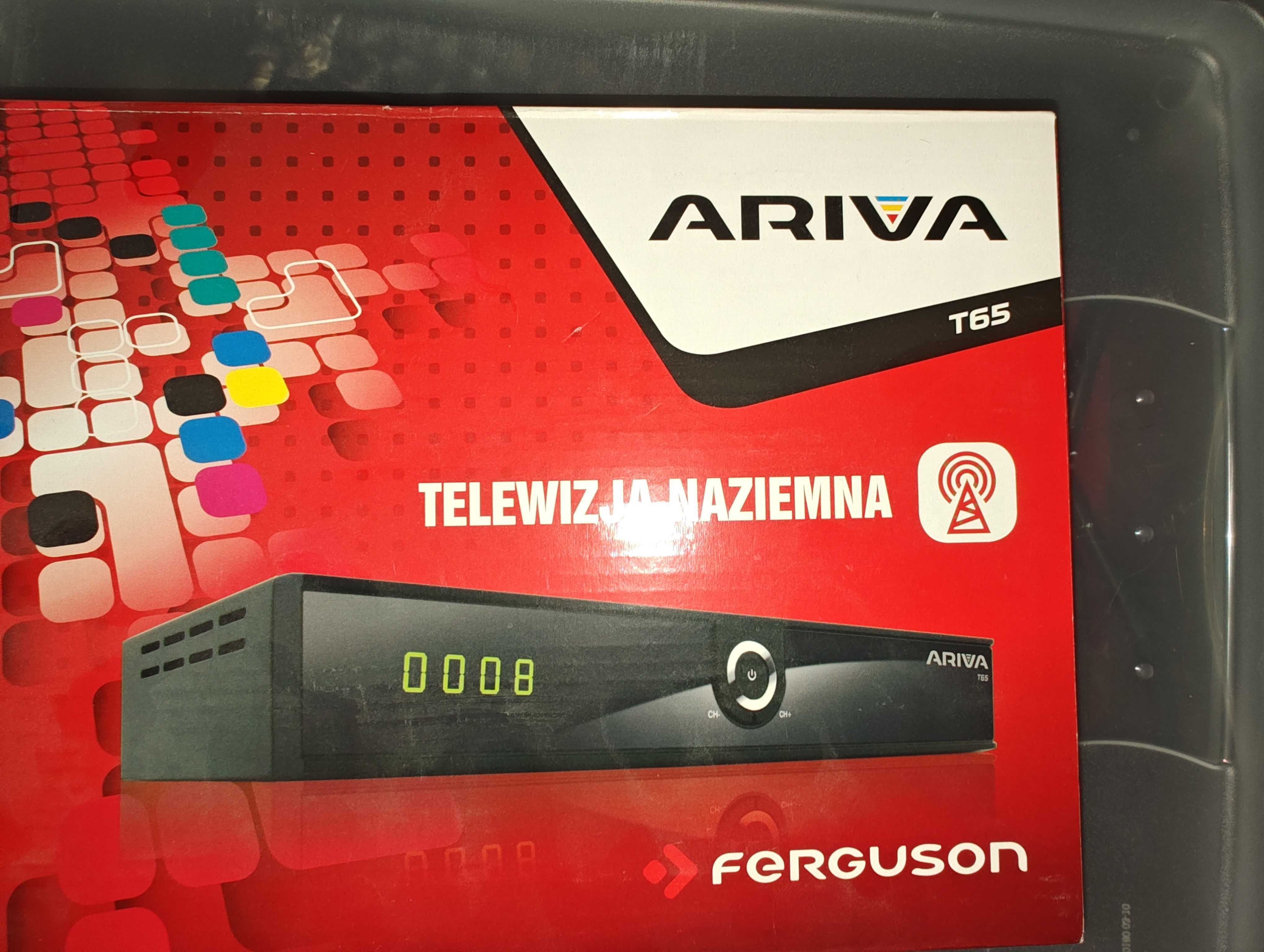 Tuner satelitarny Ferguson AF 5018CI + dekoder Ferguson ARIVA T65
