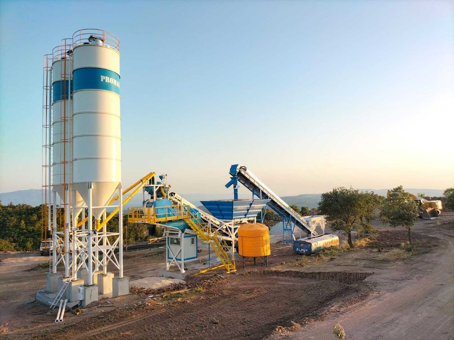 Оцинкований Мобільний Бетонний Завод PROMAX 60 куб на складі в Києві