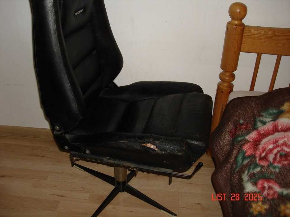 fotel kierowcy RECARO skóra Katowice