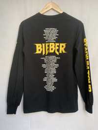 Czarny long sleeve Bieber team Stadium Tour S 36 Justin Bieber