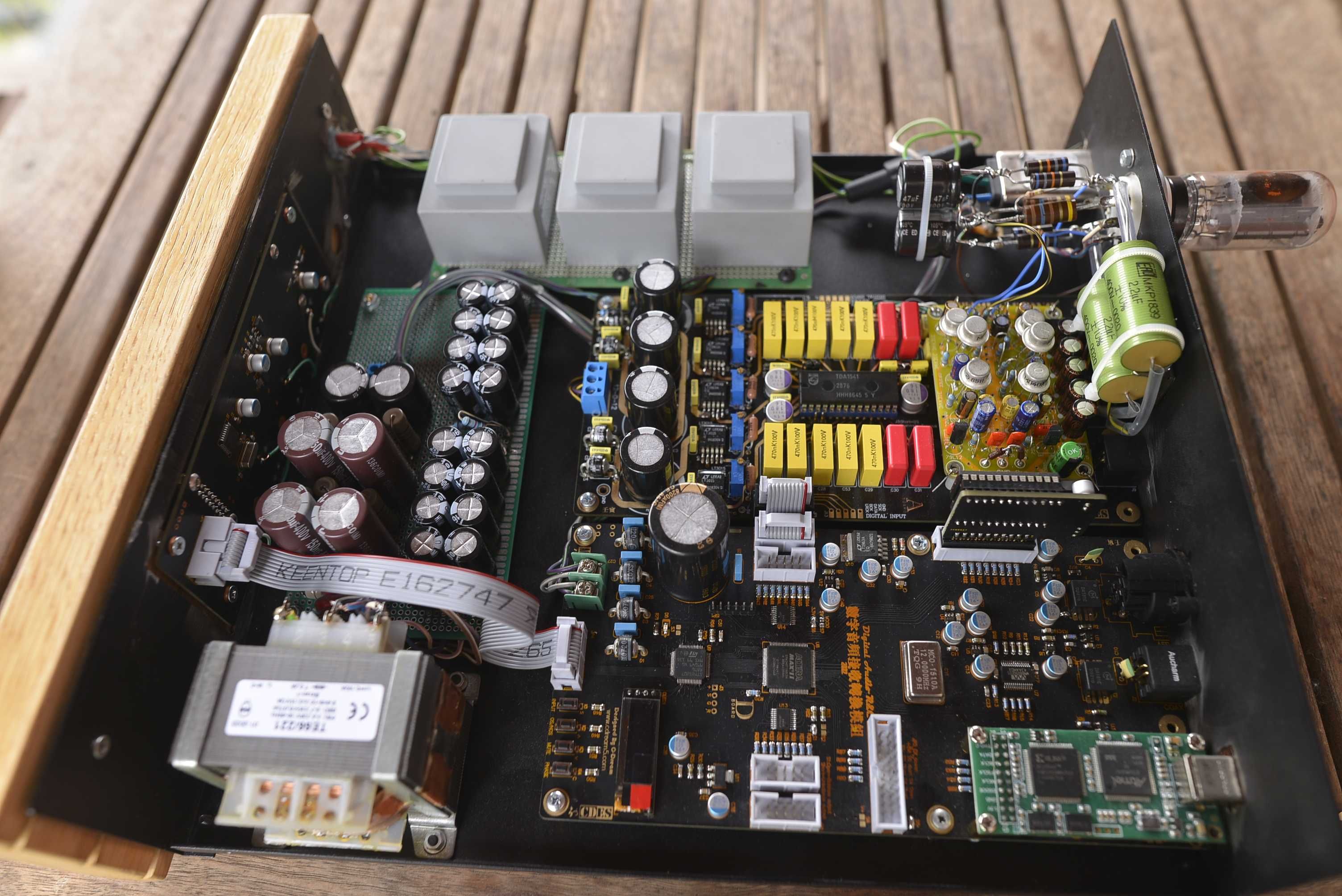 audio dac TDA1541,  R2R lampowy 6BL7, note, 384kHz