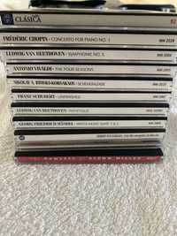 Conjunto de 11 cds de música clássica
