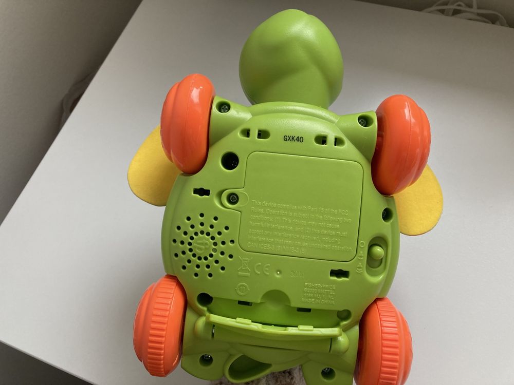 Interaktywna zabawka dla niemowląt Fisher Price żółw