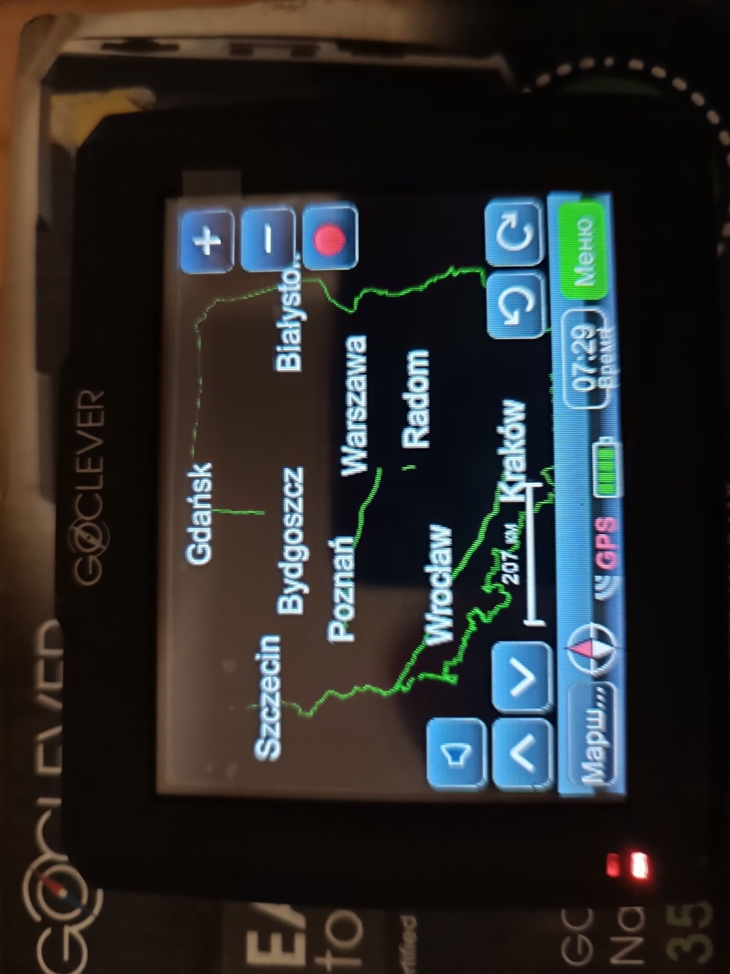 GPS навигатор GoClever 3,5"