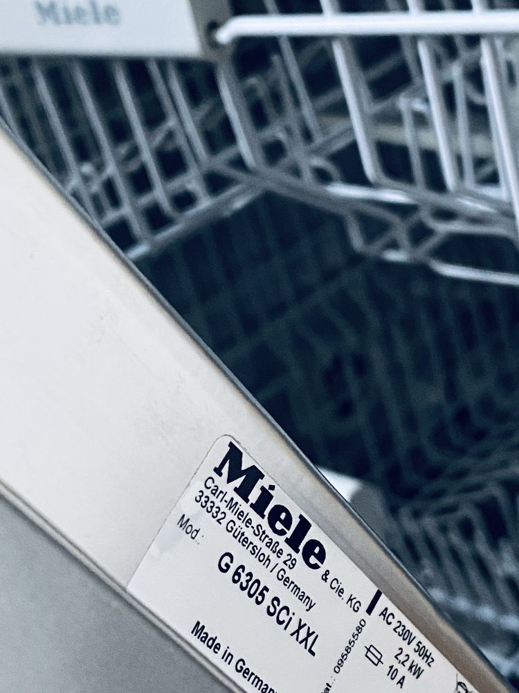 MIELE Zmywarka A+++ G6305 SCi XXL 3 Kosze AutoOpen