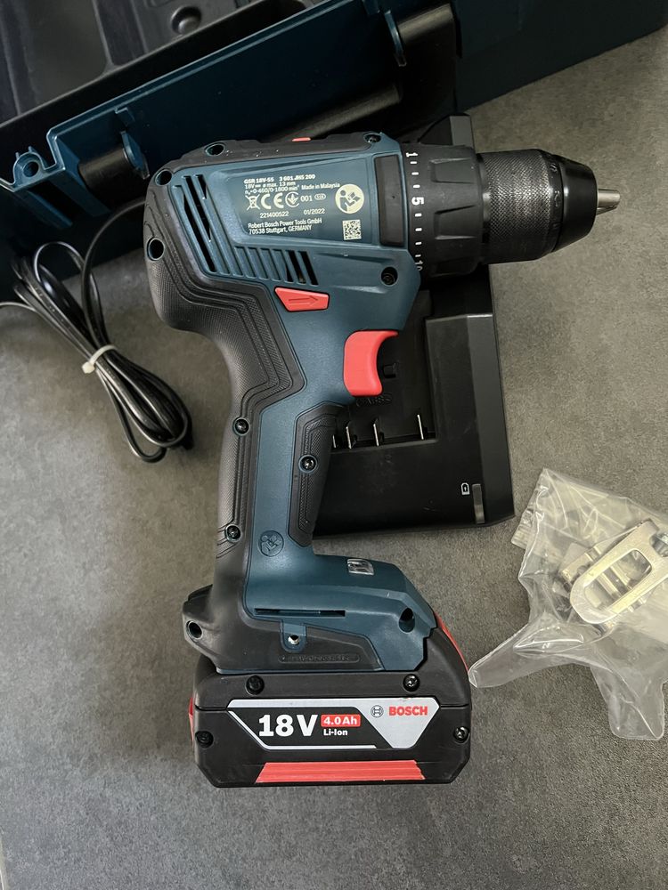 Безщітковий Акум.шуруповерт Bosch GSR 18V-55