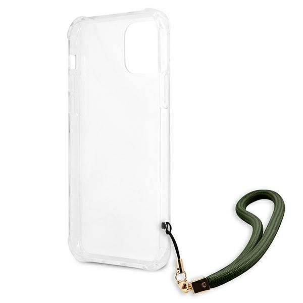 Guess Etui Camouflage do iPhone 12 Pro Max 6,7" Zielony/Khaki