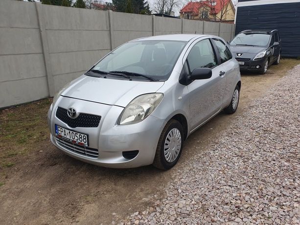 Toyota Yaris 2007 benzyna+gaz, klima, SALON POLSKA