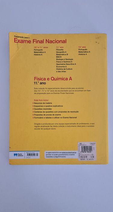 Preparação Física e Química. 11 Ano
