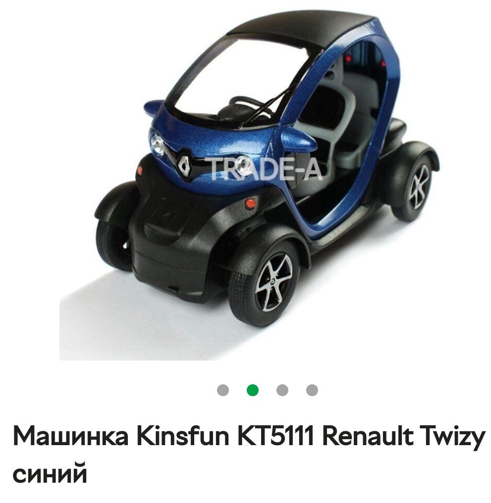 Машинка Kinsfun KT Renaulttwizy