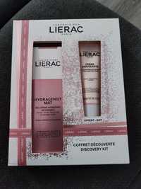 Creme Lierac hidratante e creme mousse desmaquilhante e limpeza