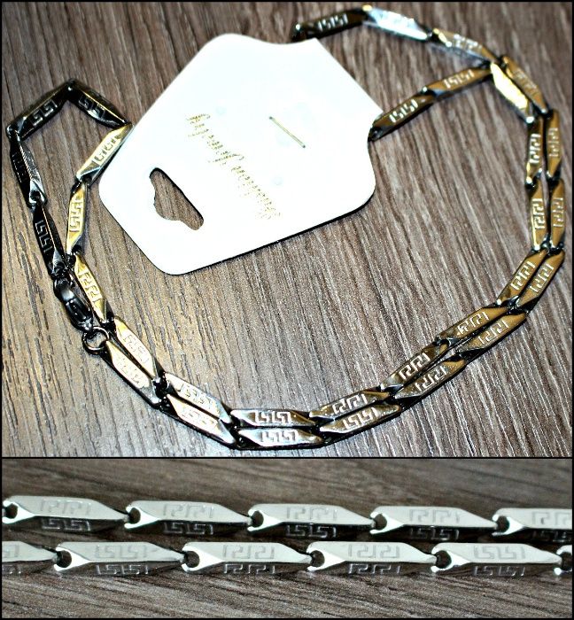 Цепочка с орнаментом Fashion Jewelry длина 50 см Мужская Женская
