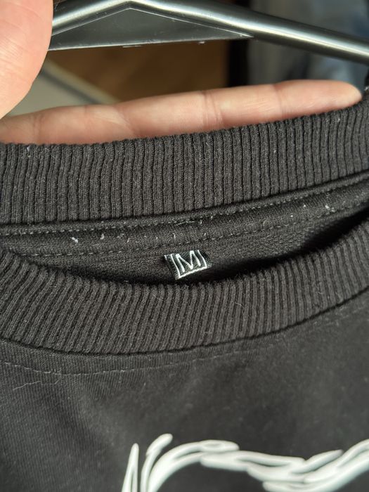 Чорна футболка Chicago Bulls з принтом бика M