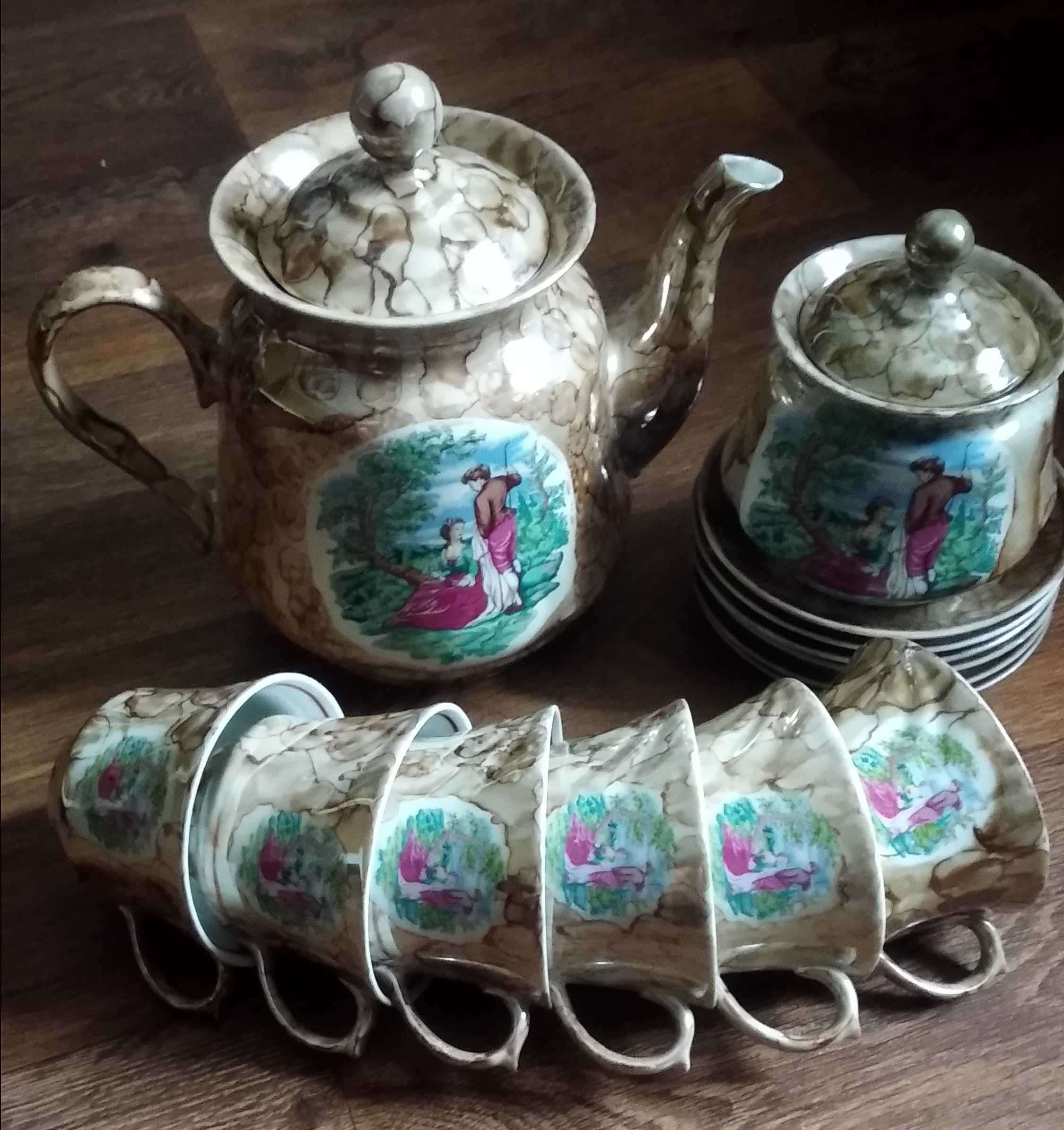 Польский чайный сервиз в Венецианском стиле