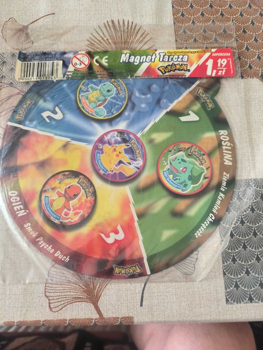 Magnet tarcza Pokemon