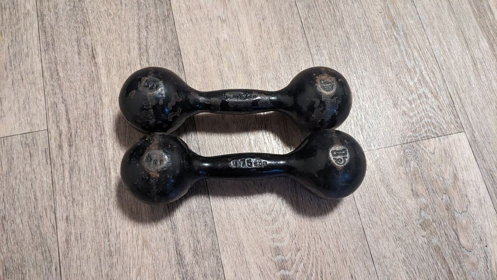 Гантелі металеві по 4 кг радянські