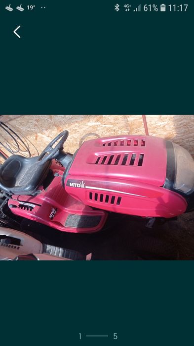 Kosiarka mtd dwa noże