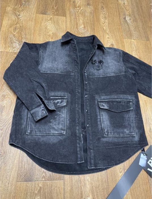 Джинсовая куртка курточка пиджак l,xl  микки маус