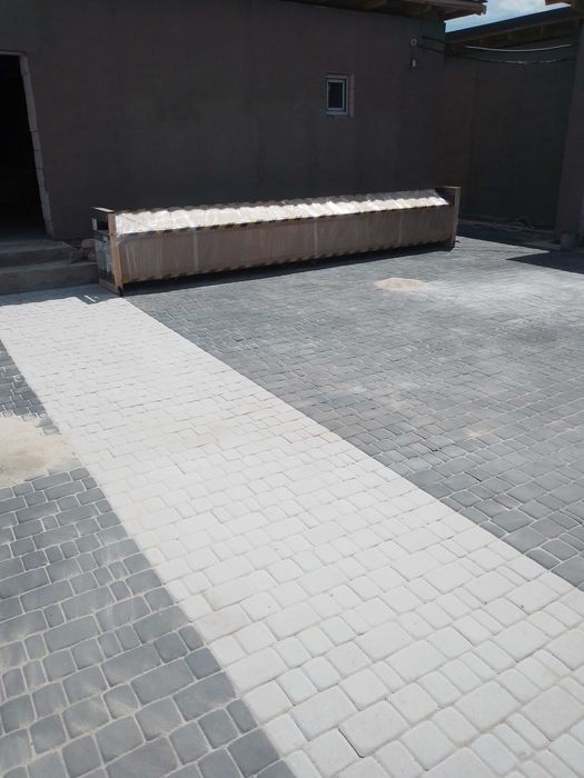 Укладка тротуарной плитки