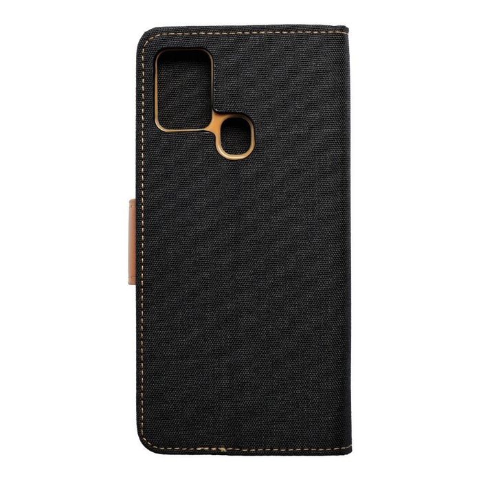 Etui Canvas Book do Samsung Galaxy S23 FE Black / Brown