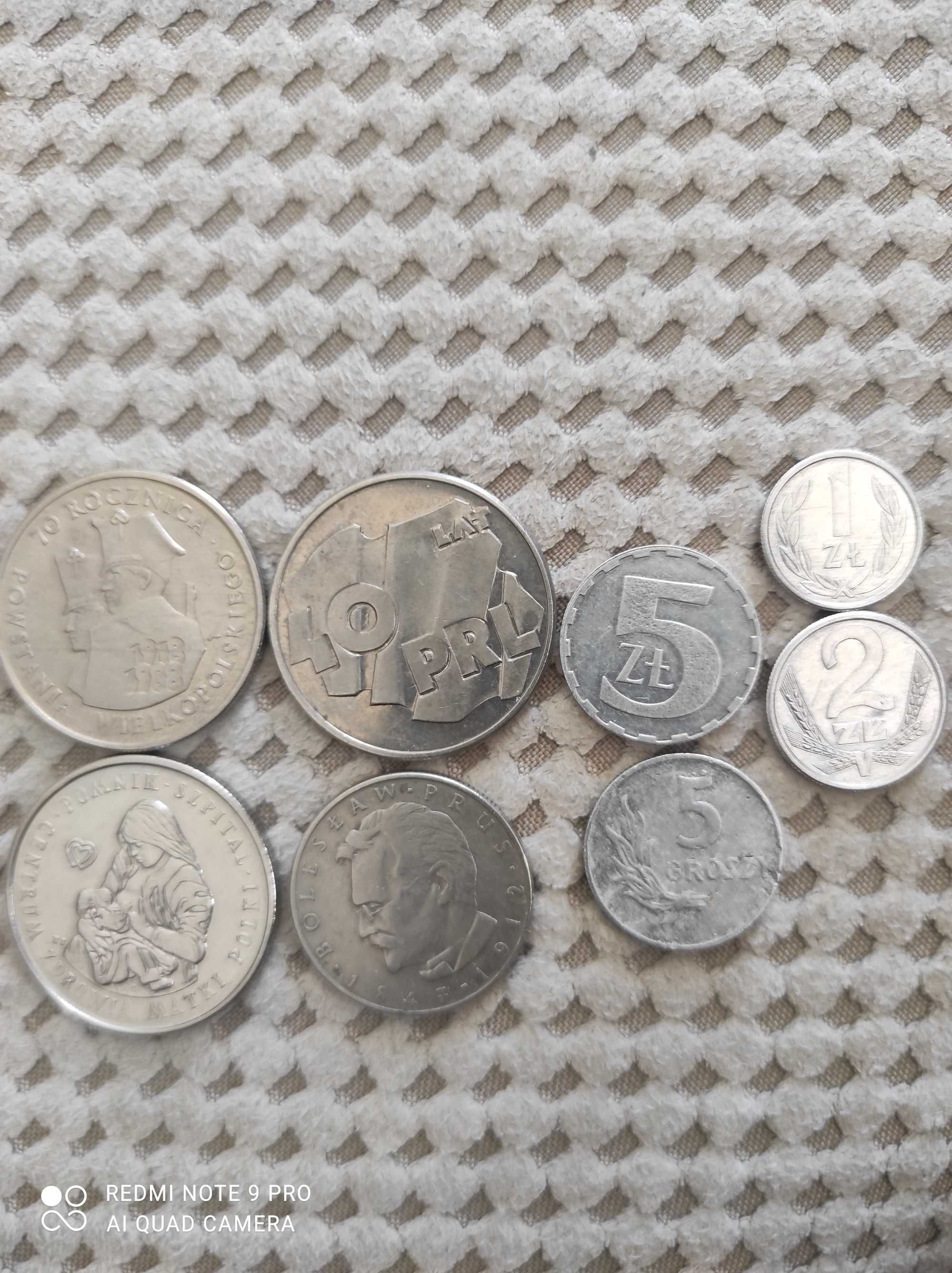 Różne monety okresu PRL