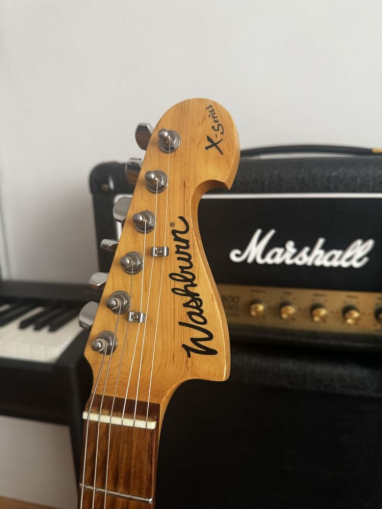 Washburn x series pro gitara elektryczna stratocaster do nauki