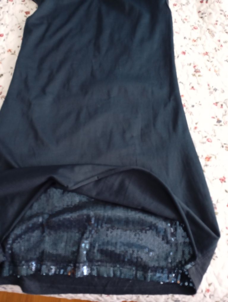 T-shirt com lantejoulas Pimbio